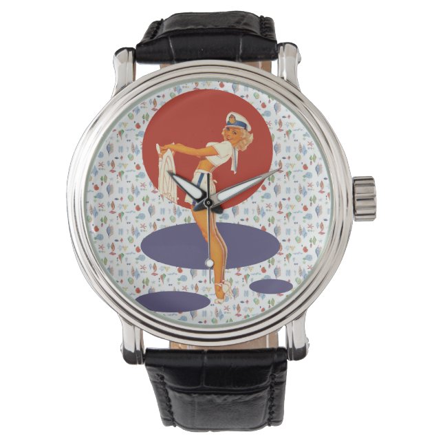 Vloeiende maaltijden horloge (Voorkant)