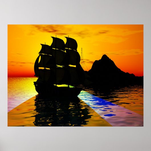 Vloeiende maaltijden poster (Voorkant)