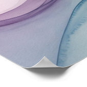 Vloeiende Pastels Poster (Hoek)