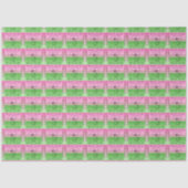 Vloeiende schoonheid Roselle tissuepapier (Voorkant)