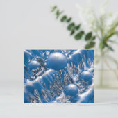 Vloeiende symfonie briefkaart (Staand voorkant)