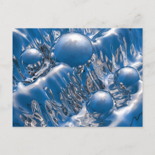 Vloeiende symfonie briefkaart