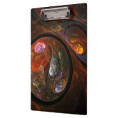 Vloeiende verbinding Abstracte kunst Klembord (Links)