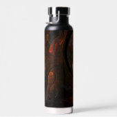 Vloeiende verbinding Abstracte kunst Waterfles (Rechts)