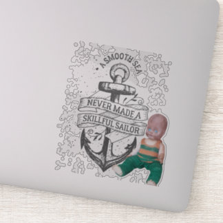 Vloeiende Zeeen - Geslachte Bobbies - sticker