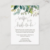 Vloeienvanger voor de Kaart van het Bride-te-zijn (Voorkant)