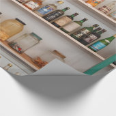 Vloeiflessen Cadeaupapier (Hoek)