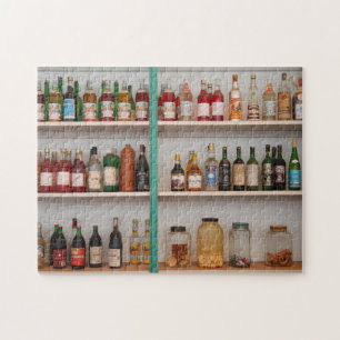 Vloeiflessen Legpuzzel