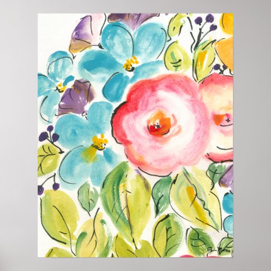 Vloeiingsverplaatsing II Poster (Voorkant)