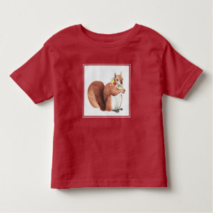 Vloeizoenkruin Forester Squirrel Kinder Shirts