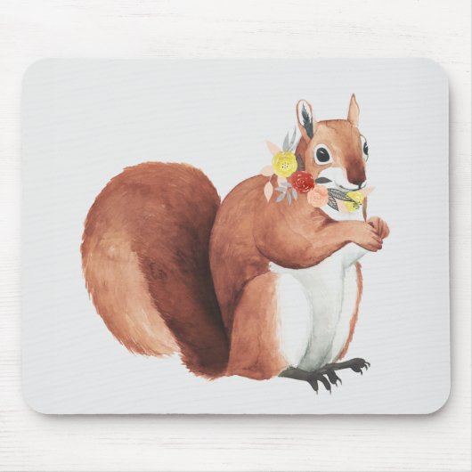 Vloeizoenkruin Forester Squirrel Muismat (Voorkant)