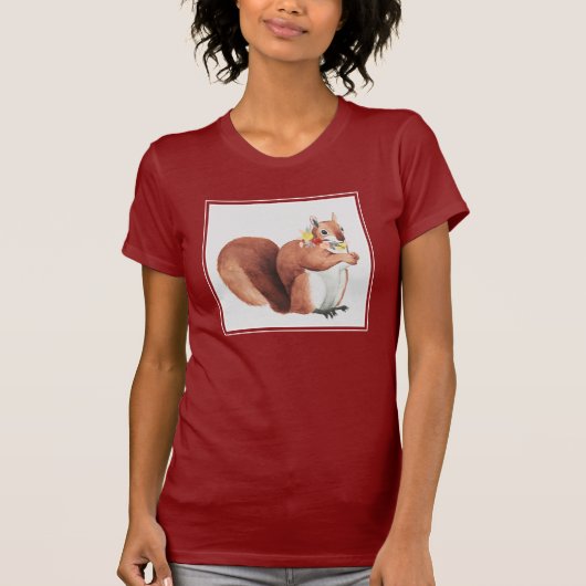 Vloeizoenkruin Forester Squirrel T-shirt (Voorkant)