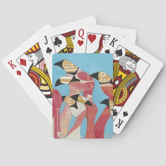 Vloek Flamingo's Pokerkaarten (Achterkant)