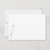 Vloer Boho Clear Indie Details eenvoudig Kaart (Achterkant)