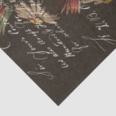  Vloer Bouquet en Ephemera ontkoppeling Tissuepapier (Detail)