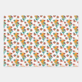 Vloer-Bouquet Inpakpapier Vel