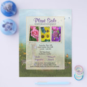 Vloer- en Plant-reclamebrochure Flyer (Enkel)