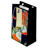 Vloer en vlinder, Japans ontwerp Klein Cadeauzakje (Achterkant Gekanteld)