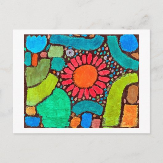 Vloer in de Valley, Klee Briefkaart (Voorkant)