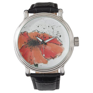 Vloer in volste bloei horloge