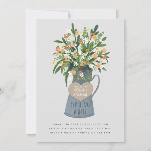 Vloer Jug Weddenschap Kaart (Voorkant)