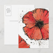 Vloer op een witte achtergrond briefkaart (Voorkant / Achterkant)