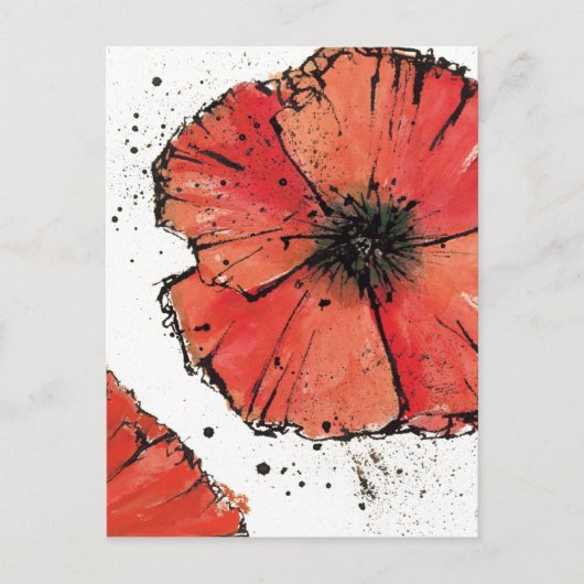 Vloer op een witte achtergrond briefkaart (Voorkant)