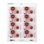 Vloer van Floral Labels (Full Sheet)