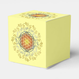 Vloer van het leven / Blume des lebens - Ornament Bedankdoosjes