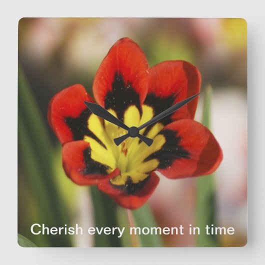 Vloer voor koeling vierkante klok (Voorkant)