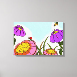 Vloerbeemdoek Canvas Afdruk