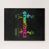 Vloerbeugel voor dames met turnscans legpuzzel (Horizontaal)