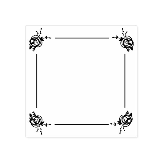 Vloerblad Rubberstempel (Afrduk)