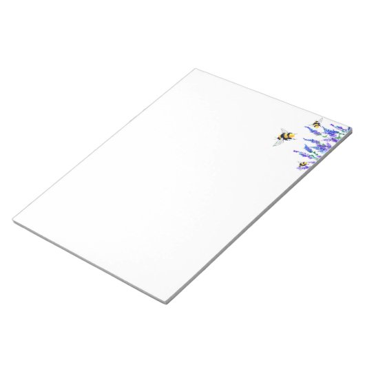 Vloerbloemen en Notitieblok van bijen (Schuin)