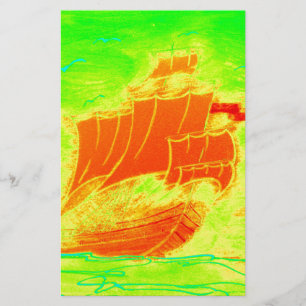 vloerboot briefpapier