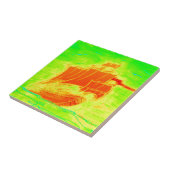 vloerboot tegeltje (Zijkant)