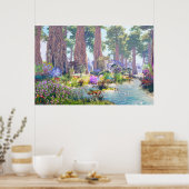 Vloerbos Poster (Keuken)