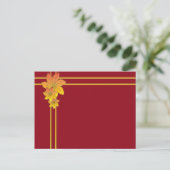 Vloercadeau Briefkaart (Staand voorkant)