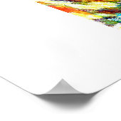 Vloercascade Poster (Hoek)