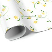 Vloeren en bloemen cadeaupapier (Rol Hoek)