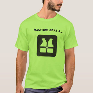 Vloeren vatten een leven vol t-shirt