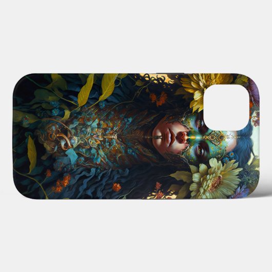 Vloergodin Fantasy Art Case-Mate iPhone Case (Achterkant (horizontaal))