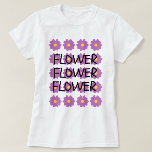 Vloerhemd T-shirt (Design voorkant)
