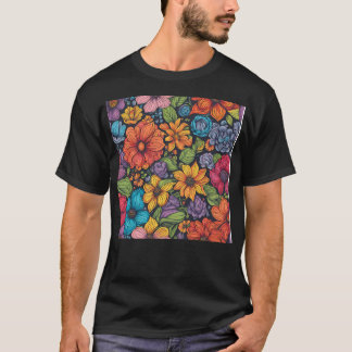 Vloerillustratie T-shirt