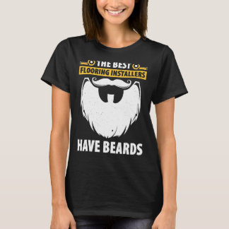 Vloerinstallateur voor professioneel installateurt t-shirt