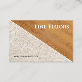 Vloerinstallatie bouw Business Busine Visitekaartje