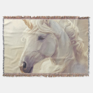 Vloerkleed met Witte Unicorn Sparkle Deken