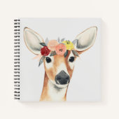 Vloerkroonforestster Deer Notitieboek (Voorkant)