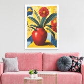 Vloerkunst Canvas Afdruk (Insitu (Woonkamer))