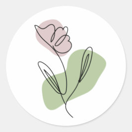 Vloerlijn Ronde Sticker